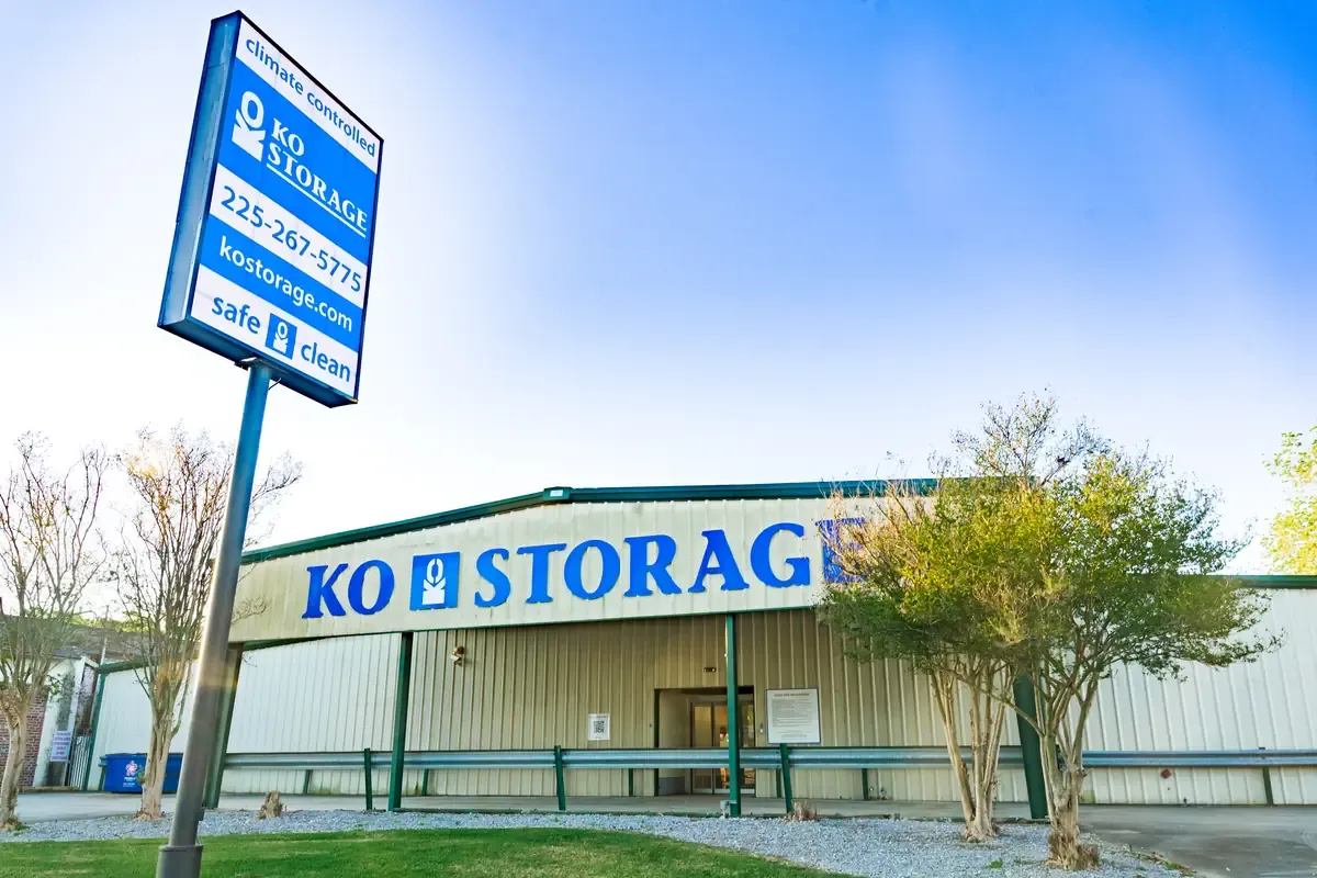Storage facility KO Storage of Baton Rouge, LA
